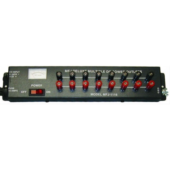 MFJ-1116 Multiple DC power outlet handles